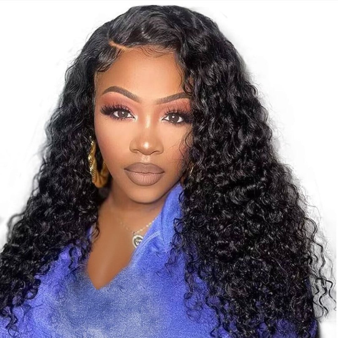 Brazilian, Water Wave Glueless lace front wig
