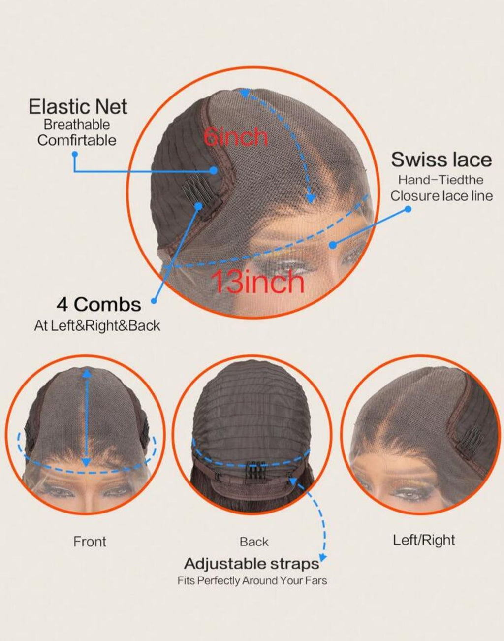 Blonde Bombshell lace front Wig