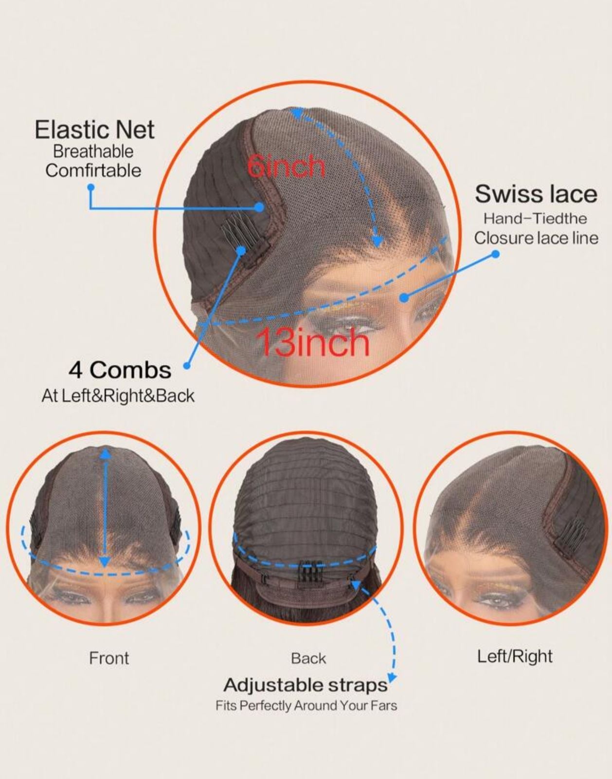 Blonde Bombshell lace front Wig