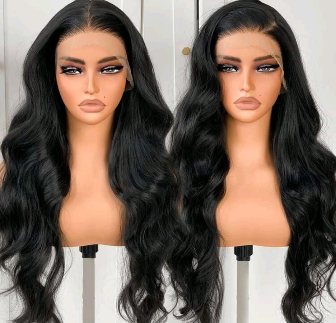 Black body wave Lace Front Wig
